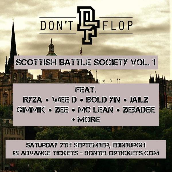 Don't Flop Entertainment - Scottish Battle Society Vol. 1