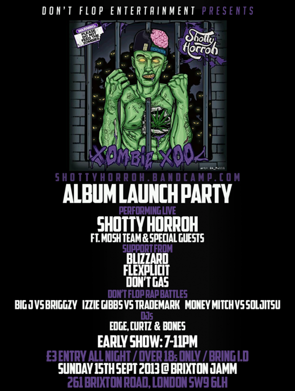 Don't Flop Entertainment - Shotty Horroh Album Launch Party