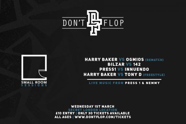 Don't Flop Entertainment - Small Room Sessions 002