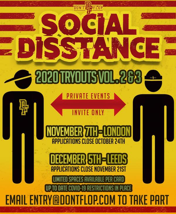 Don't Flop Entertainment - Social Disstance: 2020 Tryouts Vol. 2