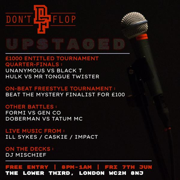 Don't Flop Entertainment - Upstaged 2024