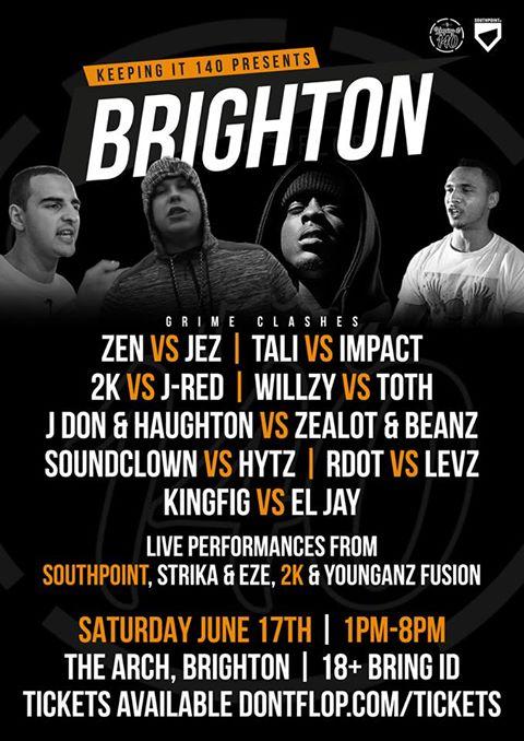 Don't Flop: Keeping it 140 - Keeping it 140: Brighton