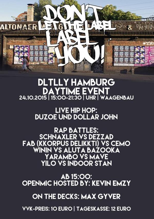 DLTLLY: Don't Let The Label Label You - Hamburg Daytime Event
