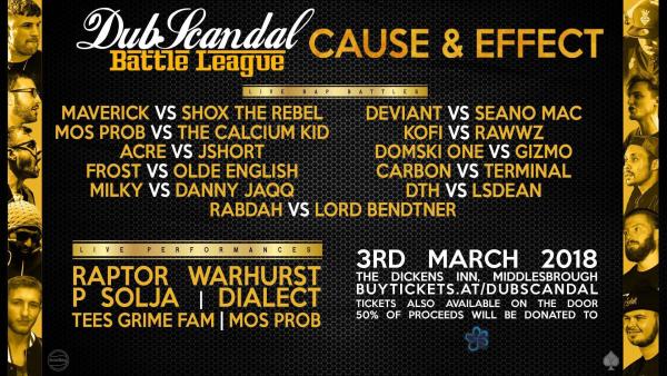DubScandal Battle League - Cause & Effect