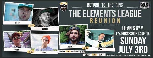 Elements League - Return to the Ring: TEL Reunion