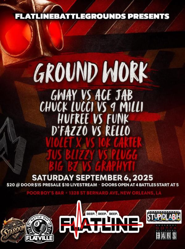 Flatline Battle Grounds - Ground Work