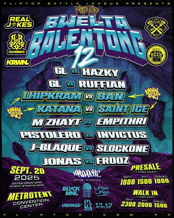 FlipTop - Bwelta Balentong 12