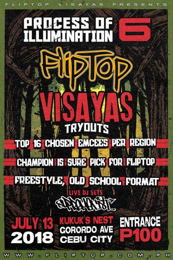FlipTop - Process of Illumination 6 - Visayas: Tryouts