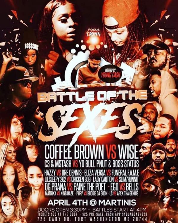 Focus On Ya Crown Battle League - Battle of the Sexes (Focus On Ya Crown Battle League)