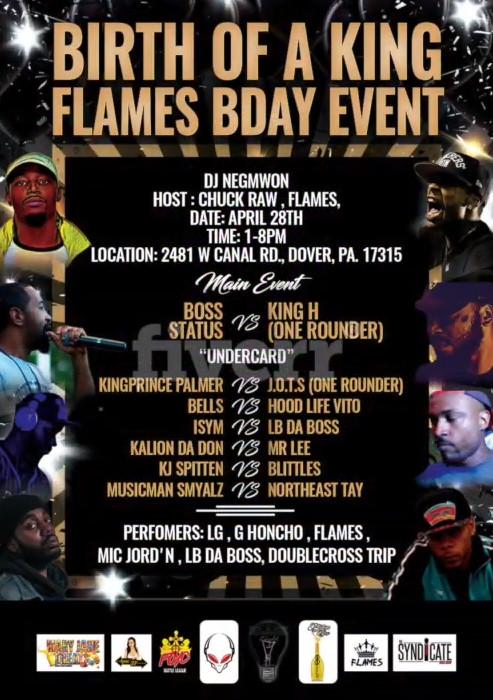 Focus On Ya Crown Battle League - Birth of a King: Flames BDay Event