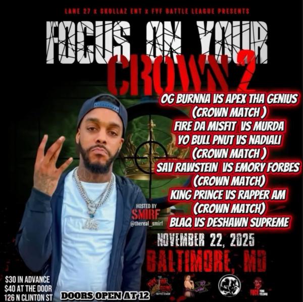 Fuck Your Feelings Battle League - Focus On Your Crown 2