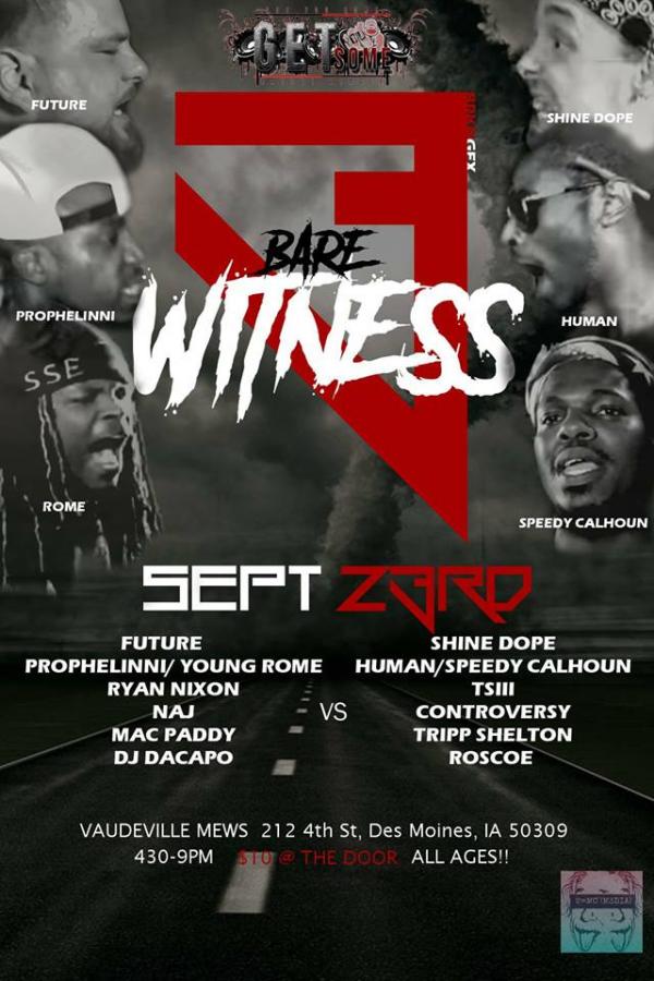 Get You Some Battle League - Bare Witness 3