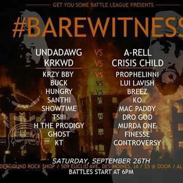Get You Some Battle League - Bare Witness