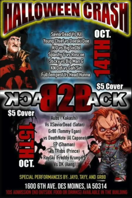 Get You Some Battle League - Halloween Crash: Back2Back