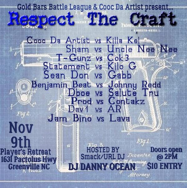 Gold Bars Battle League - Respect the Craft (Gold Bars Battle League)