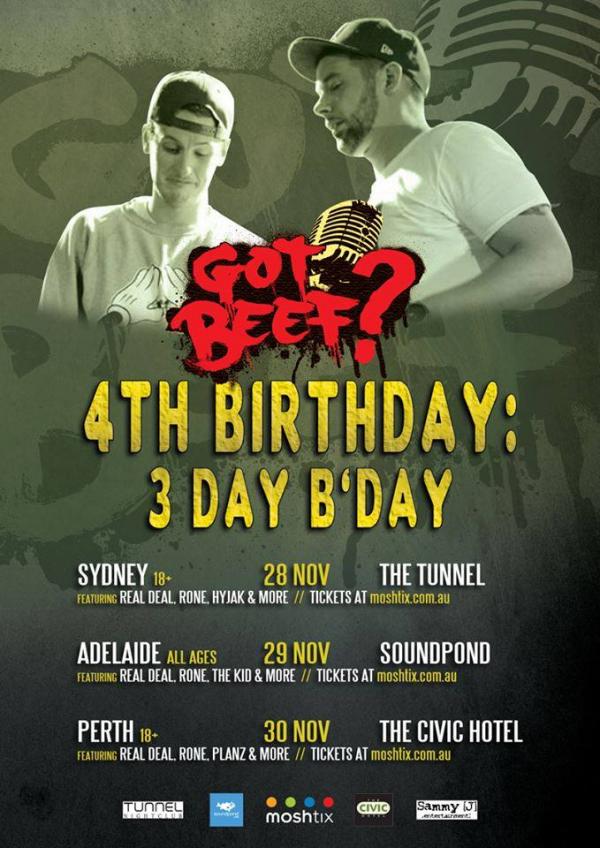 Got Beef? - Got Beef? 4th Birthday - Perth