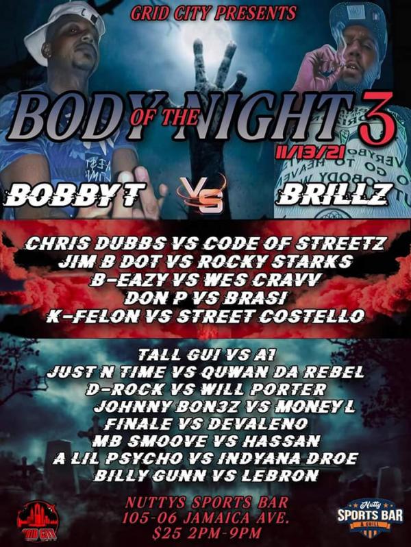 Grid City Battle League - Body of the Night 3