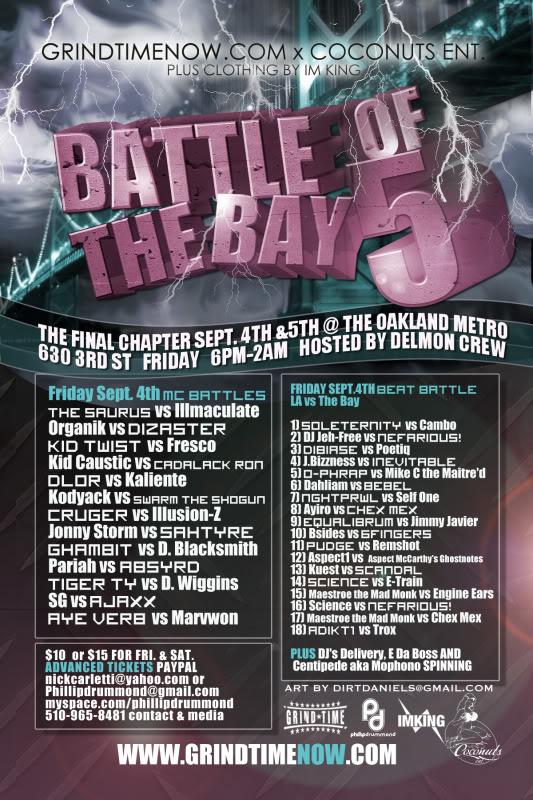 Grind Time Now - Battle of the Bay 5