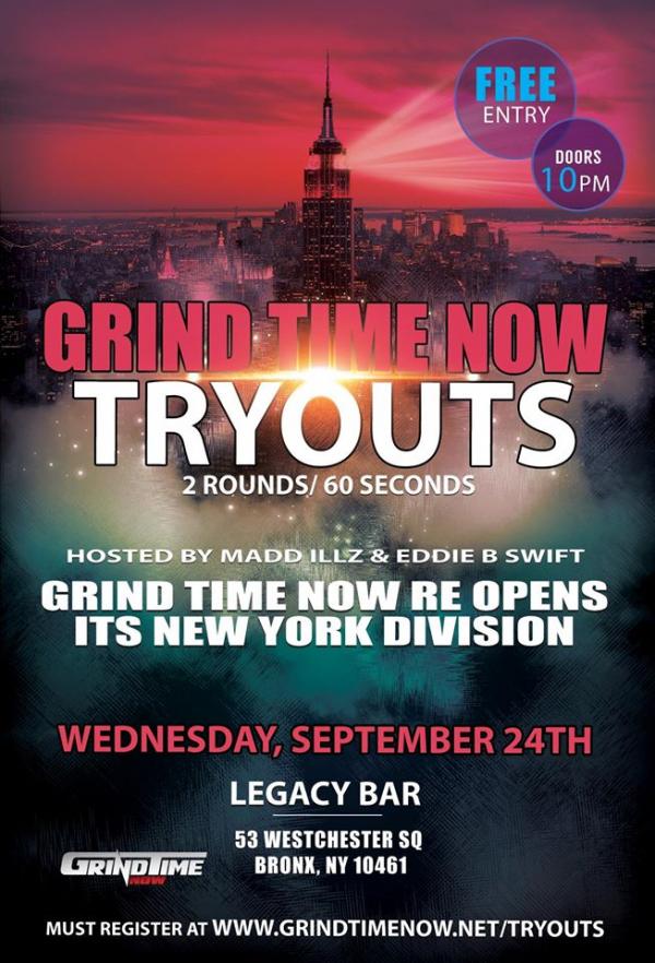 Grind Time Now - Grind Time Now - New York Tryouts