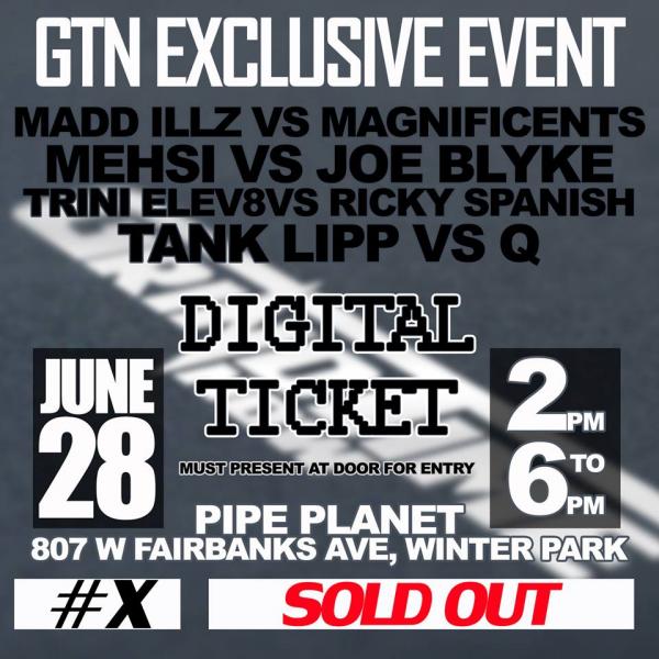 Grind Time Now - GTN Exclusive Event