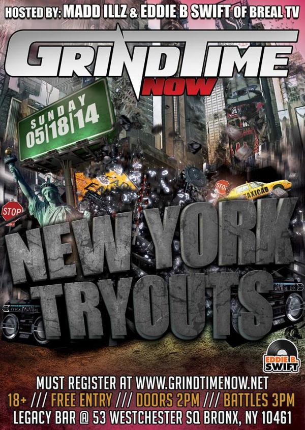 Grind Time Now - New York Tryouts