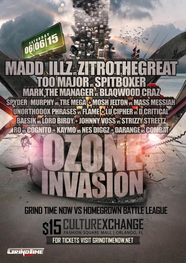 Grind Time Now - Ozone Invasion 2015