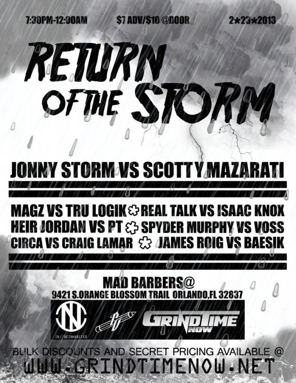 Grind Time Now - Return of the Storm