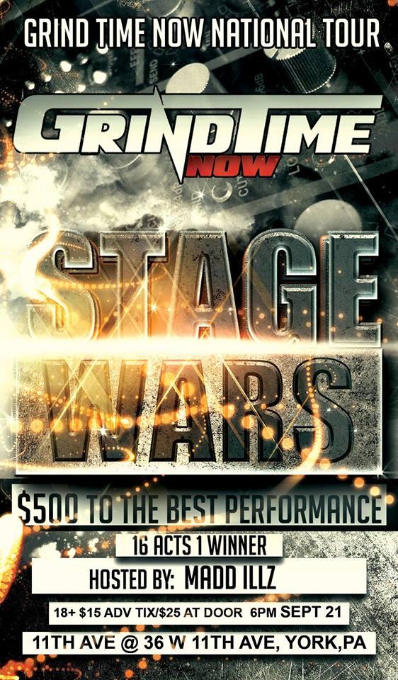 Grind Time Now - Stage Wars - York PA