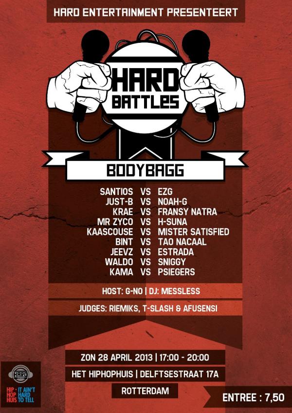 Hard Battles - Bodybagg