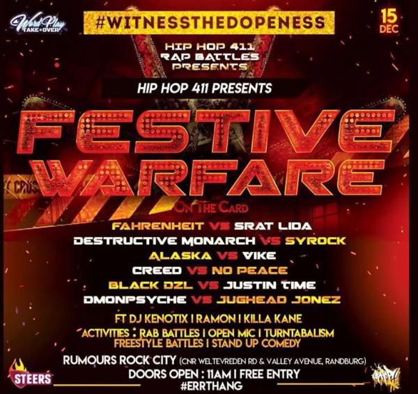 Hip-Hop 411 - Festive Warfare