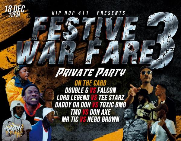 Hip-Hop 411 - Festive Warfare 3