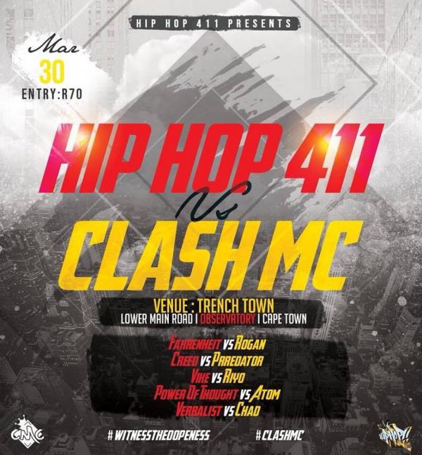 Hip-Hop 411 - Hip-Hop 411 vs. Clash MC