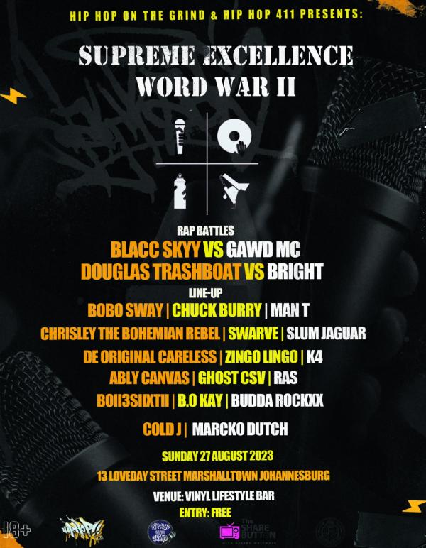 Hip-Hop 411 - Supreme Excellence: Word War II