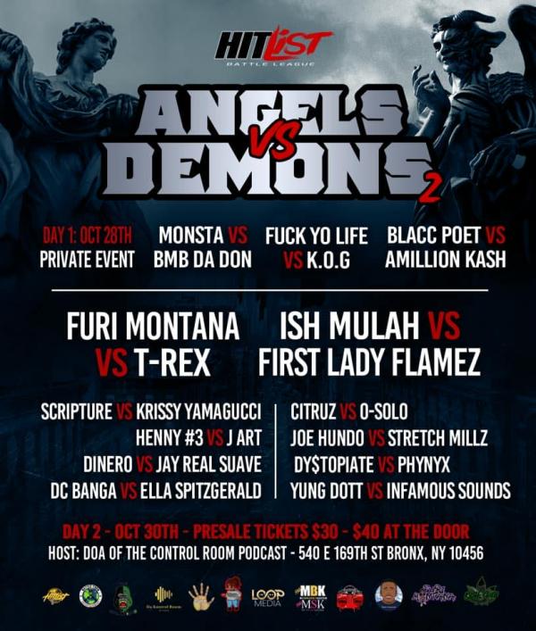 Hit List Battle League - Angels vs. Demons 2