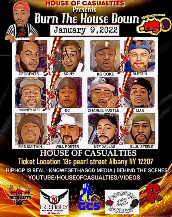 HOC: House of Casualties Rap Battle League - Burn the House Down