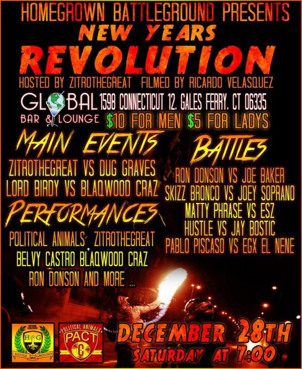 Home Grown Battle Ground - New Years Revolution - Home Grown