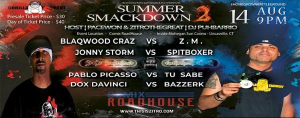 Home Grown Battle Ground - Summer Smackdown 2