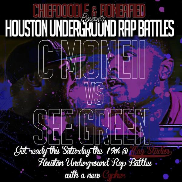 Houston Underground Rap Battles - HURB - October 19 2013 Event