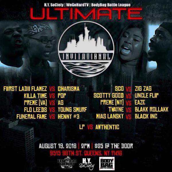 H.Y. SoCiety Battle League - Ultimate Invitational