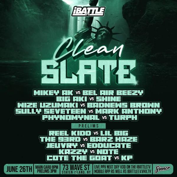 iBattleTV - Clean Slate