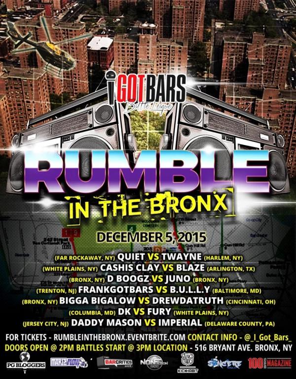 iGotBars Battle League - Rumble in the Bronx