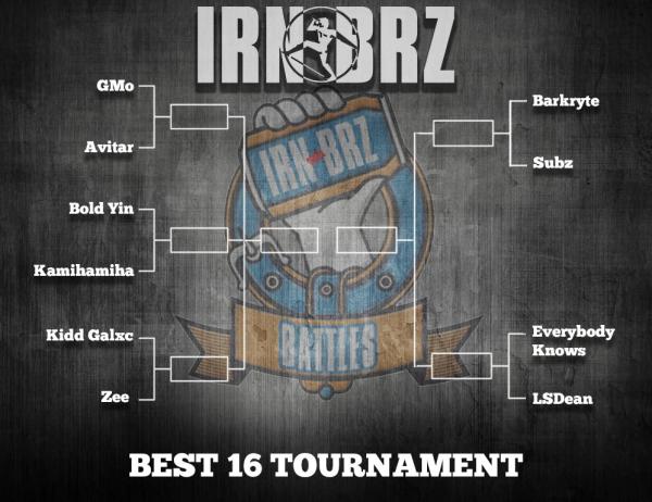 Iron Barz Battles - Best 16s Video Tournament