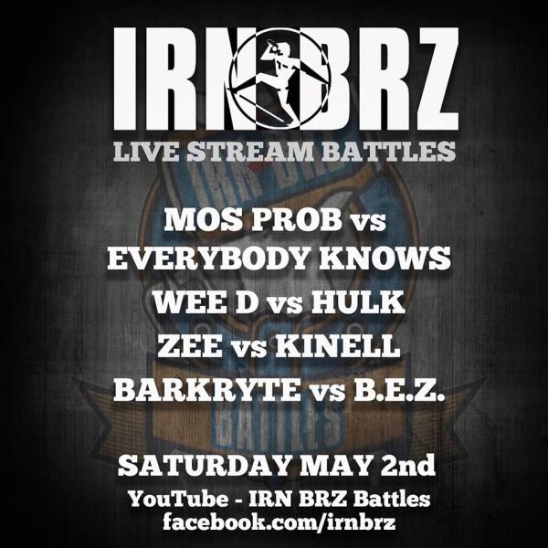 Iron Barz Battles - Irn Brz Live Stream Battles