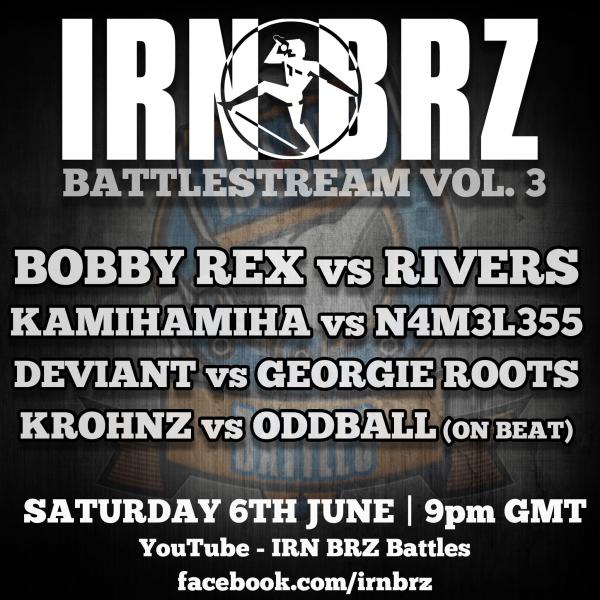 Iron Barz Battles - Iron Barz BattleStream Vol. 3