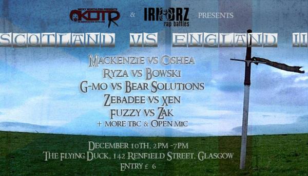 Iron Barz Battles - Scotland vs. England II