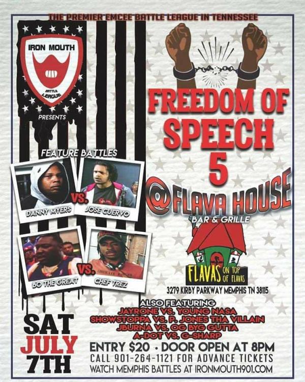 Iron Mouth Battle League - Freedom of Speech 5