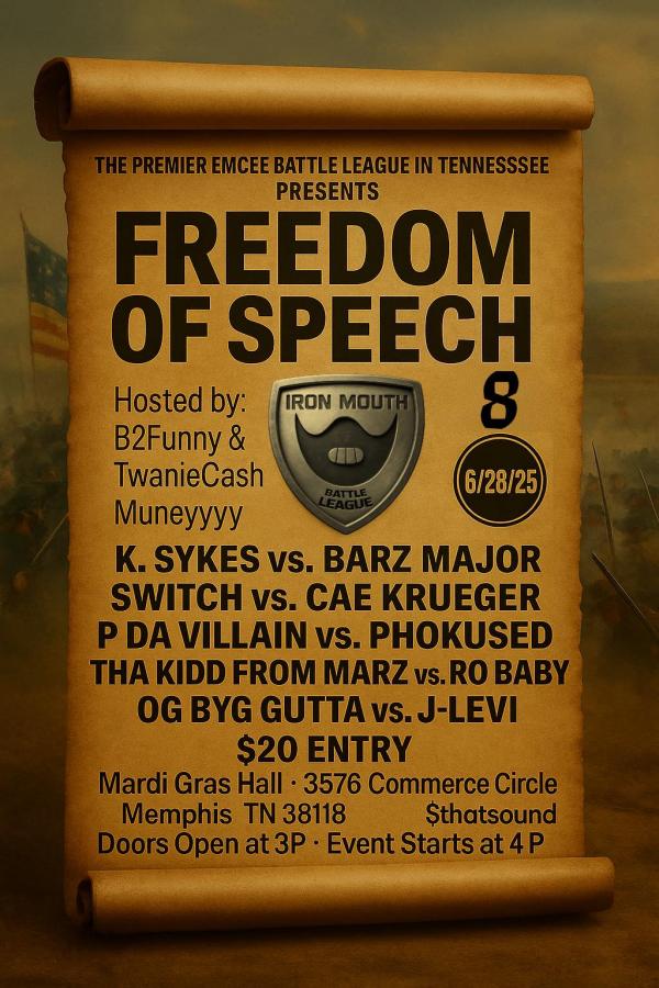 Iron Mouth Battle League - Freedom of Speech 8