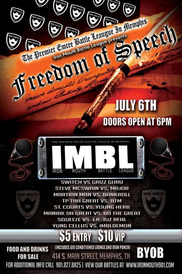 Iron Mouth Battle League - Freedom of Speech - IMBL