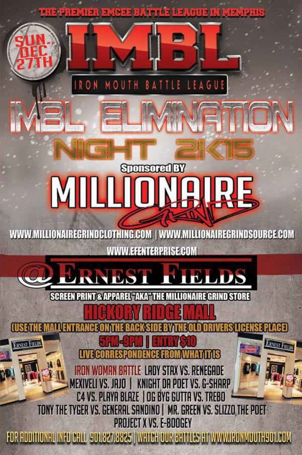 Iron Mouth Battle League - IMBL Elimination Night 2K15