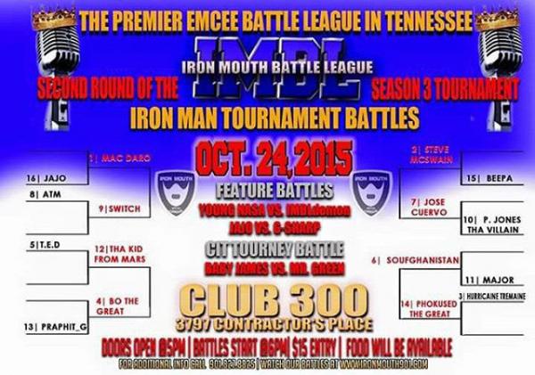 Iron Mouth Battle League - Season 3 Tournament - Second Round